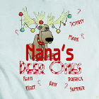 Candy Cane Deer Ones Sweatshirt
